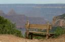 Bench at Grand Canyon