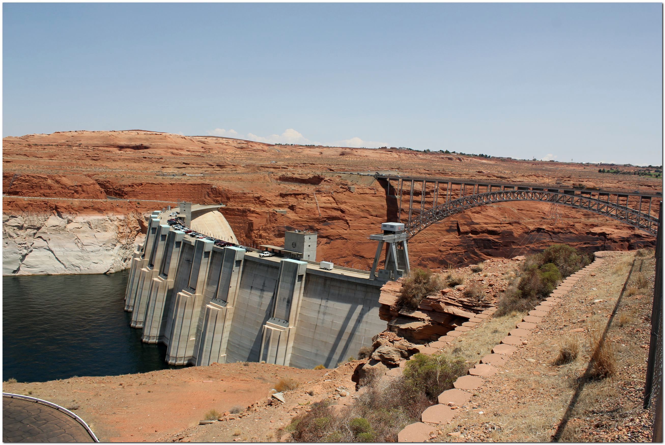 Glen-Canyon-Dam-and-Bridge