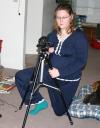 Heather and Video Camera