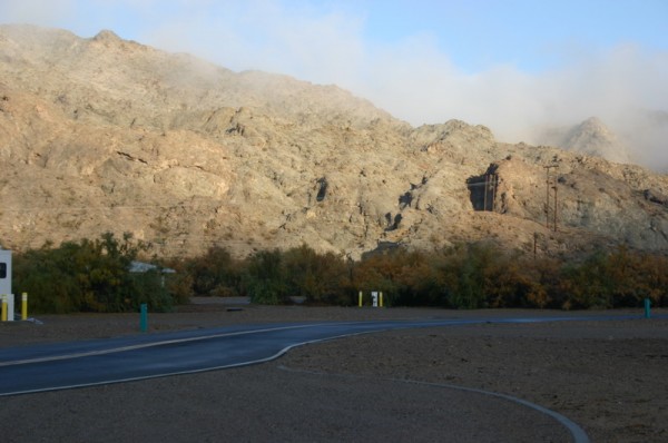 Hills around Big Bend State Park in NV
