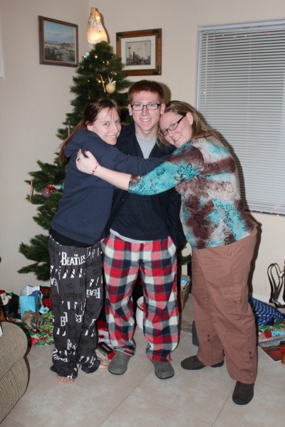 Melanie/Nicholas/Heather Christmas 2012